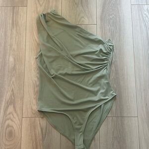 Zara One Shoulder Bodysuit